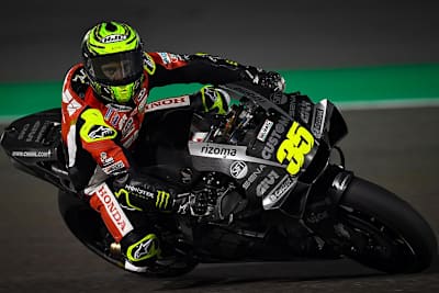 Cal Crutchlow bei Flutlicht in Katar