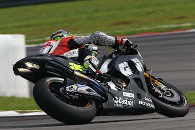 Cal Crutchlow beim Sepang-Test 2017