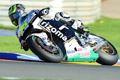 Cal Crutchlow beim Valencia-GP: fünfter Startplatz