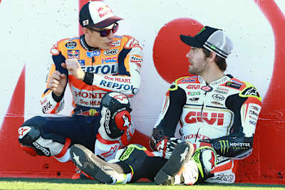 Marc Márquez und Cal Crutchlow