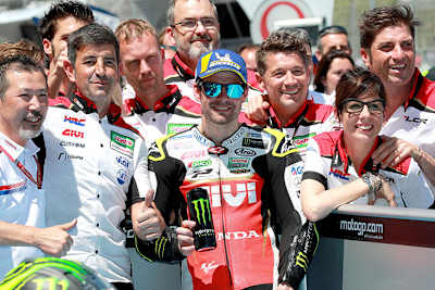 Cal Crutchlow und das LCR-Honda-Team