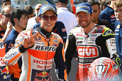 Nach dem Q2: Márquez und Crutchlow