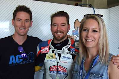 Alex, Damian und Amy Cudlin (v.l.) sind in der IDM unterwegs