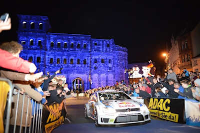 Rallye Deutschland an der Trierer Porta Nigra