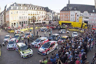 Rallye Deutschland 2014 in Trier