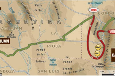 Die zölfte Etappe ist der längste Abschnitt der 38. Rallye Dakar