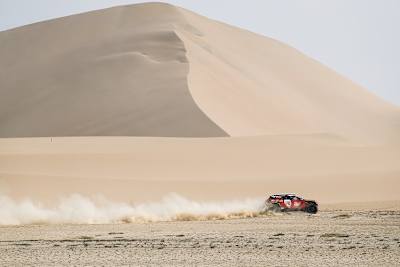 Die hohen Dünen in Peru sollen 2019 die große Herausforderung sein
