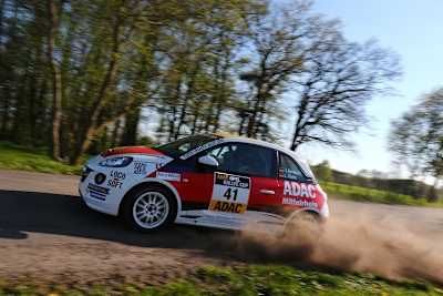 Johannes Dambach im Cup-Opel Adam