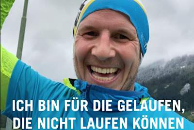 Daniel Prantl von den 'Jungen Zillertalern' lief im Zillertal mit