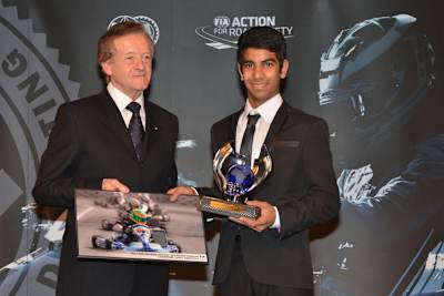 Kart-Teenager Jehan Daruvala 