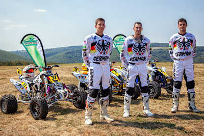 Das deutsche Team: Julian Haas, Martin Bach und Manfred Zienecker (v.l.)