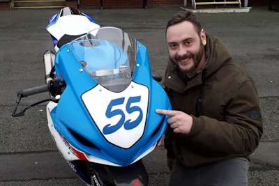 David Datzer mit der Suzuki GSX-R600