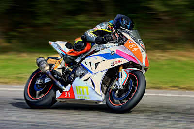 David Datzer beim Frohburger Dreieckrennen 2015