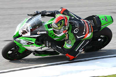 David Salom fährt für Pedercini Kawasaki