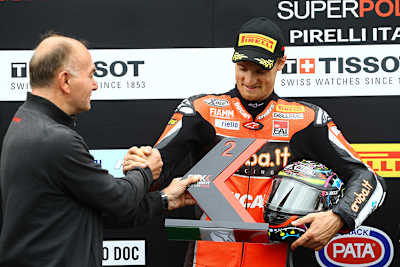 Chaz Davies holte seine erste Pole 2019