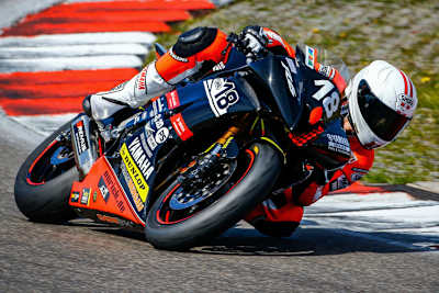 Dennis Norick Stelzer ist derzeit bester Yamaha-R6-Cup-Rookie