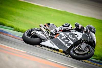 Randy de Puniet 2016 beim Valencia-Test auf KTM