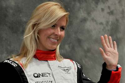 Maria de Villota im Frühling 2012