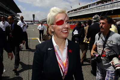 María de Villota 2013 in Barcelona