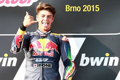 Fabio Di Giannantonio: Sieg im Red Bull Rookies-Rennen in Brünn 2015