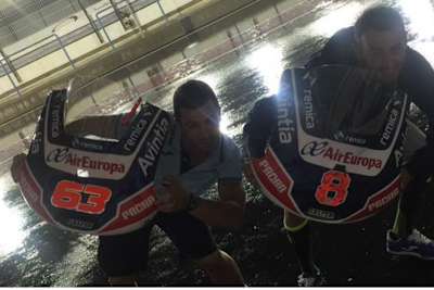 Mike di Meglio und Héctor Barbera