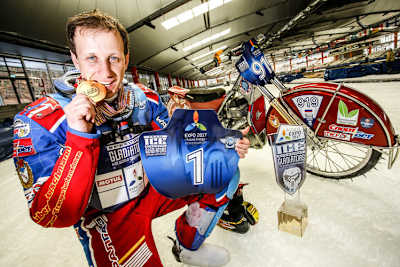 In Inzell wurde Dmitry Khomitsevich 2016 Weltmeister