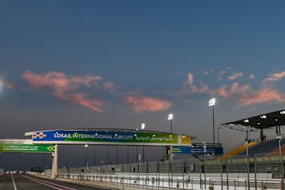 Auf dem Losail International Circuit bleibt es am 15. März 2020 ruhig