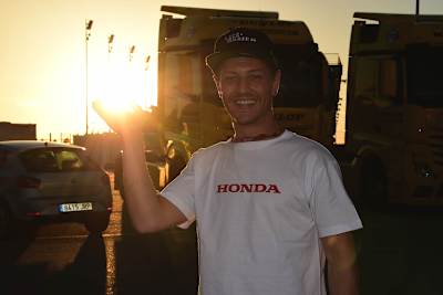 Dominique Aegerter in Jerez