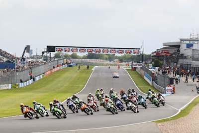 Donington bietet bei den Motorradrennen die bessere Atmosphäre