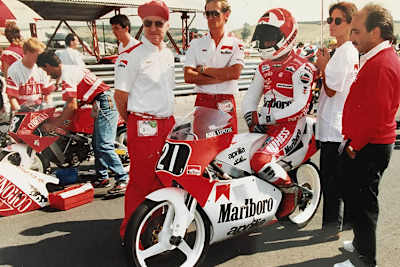 Stefan Dörflingers letztes Rennen: Hungaroring-GP 1990 mit der Aprilia 125