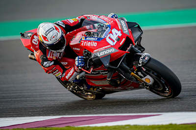 Ducati-Werksfahrer Andrea Dovizioso in Losail