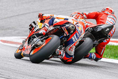 Marc Márquez und Andrea Dovizioso kämpften bis zum Schluss um den Österreich-Sieg