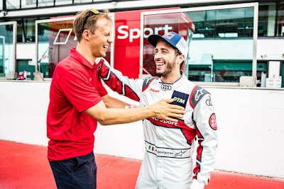 Mattias Ekström und Andrea Dovizioso