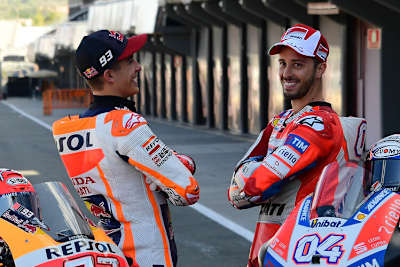 Marc Márquez und Andrea Dovizioso