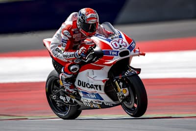 Andrea Dovizioso beim Test auf dem Red Bull Ring