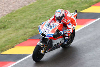 Andrea Dovizioso auf dem Sachsenring