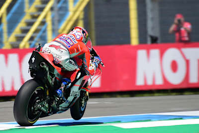 Ducati-Star Andrea Dovizioso in Assen