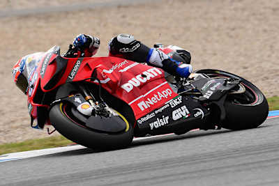 Andrea Dovizioso auf der Ducati