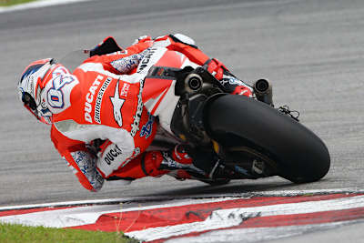Andrea Dovizioso auf der Ducati GP14.3