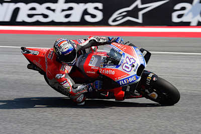 Bestzeit im FP1 für Andrea Dovizioso
