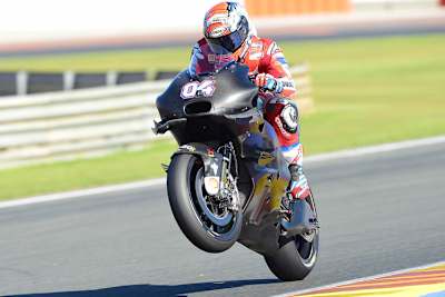 Andrea Dovizioso: Valencia-Test mit Winglets