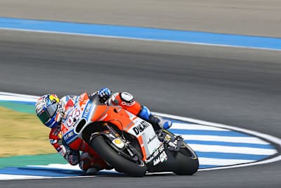 Andrea Dovizioso auf der Ducati GP15
