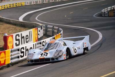 Schneller als Jackie Oliver im Porsche 917 LH von 1971 war in Le Mans niemand