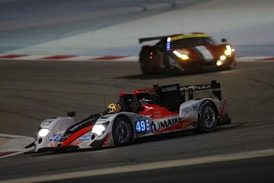 Kaffer bei seinem vermutlich letzten Stint im Pecom-Oreca