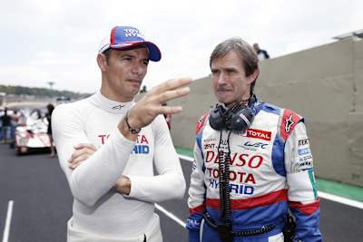 Pascal Vasselon (rechts) mit Stéphane Sarrazin