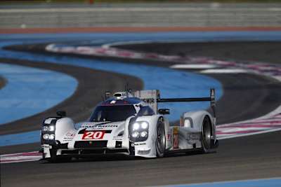 Porsche konnte mit der Bestzeit einen ersten Achtungserfolg verbuchen