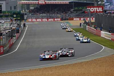 Schon 2016 fuhren die LMP3 beim ‚Road to Le Mans‘ im Vorfeld des grossen 24h-Rennens