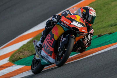 Kaito Toba erstmals auf der Red Bull KTM