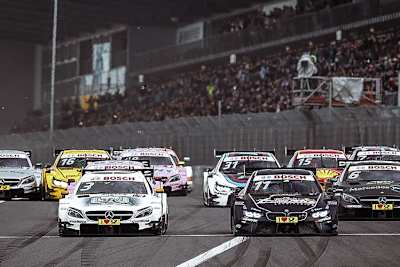 Die DTM testet in Hockenheim