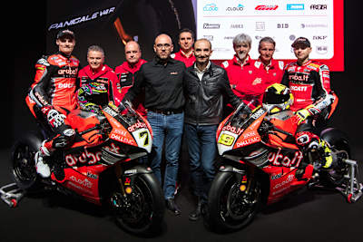 Die Ducati-Superbike-WM-Crew aus Borgo Panigale